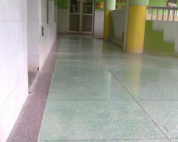 原色水磨石地面的施工工藝